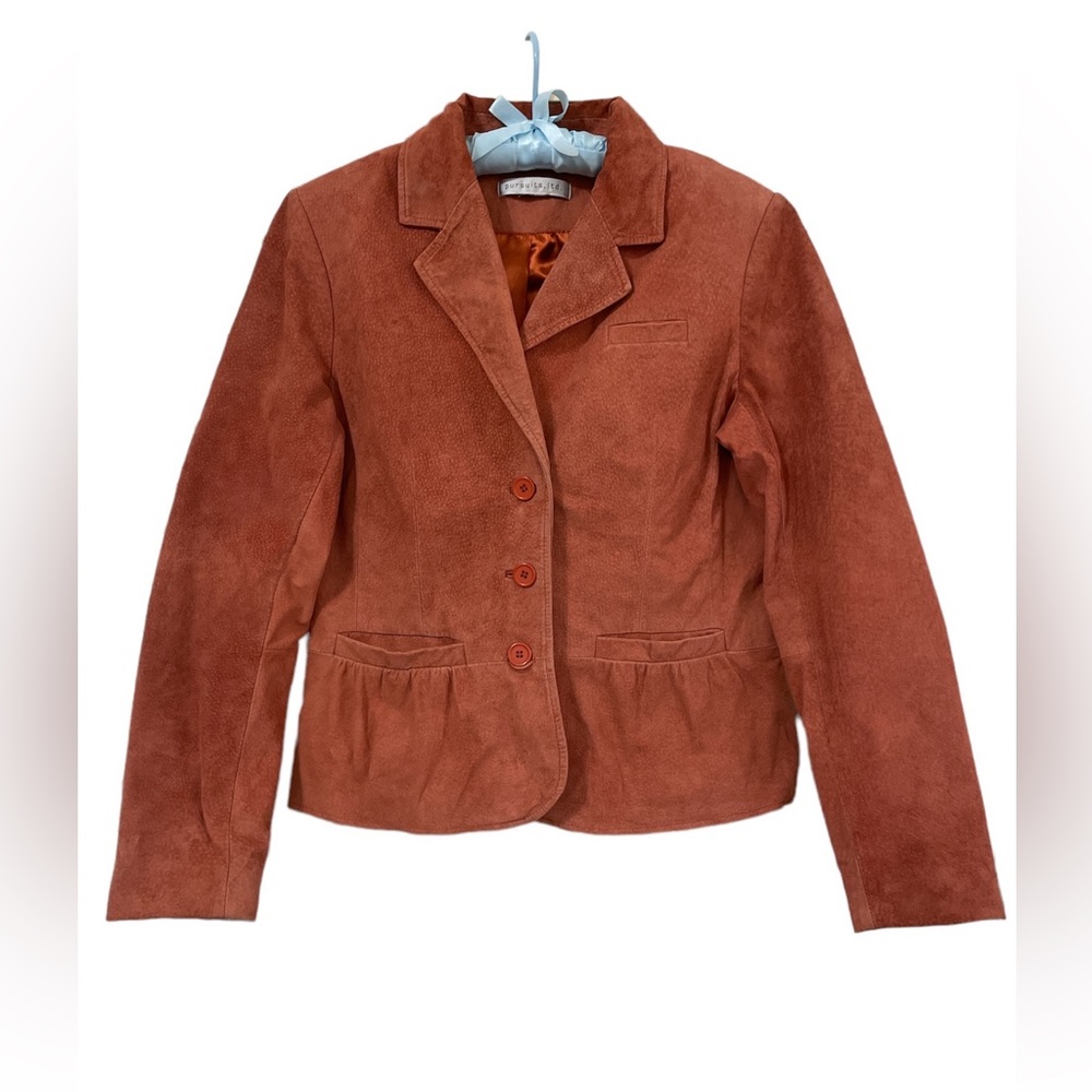 Pursuits Ltd. Genuine Suede Jacket size M